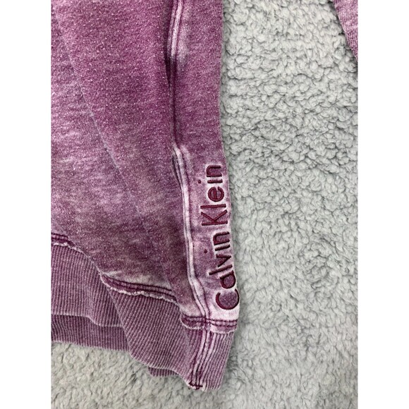 Women's Calvin Klein XXL Vintage Design Distressed Pull-on Sweater Longsleeve - Picture 5 of 16